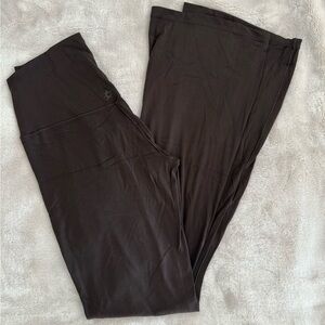 Aerie Brown Flare Legging